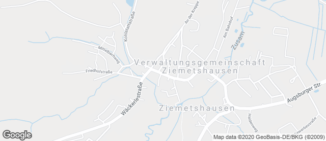 Karte mit Standort von Bäckerei Konditorei Bosch