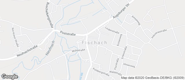 Karte mit Standort von Ihle - Rewe Fischach