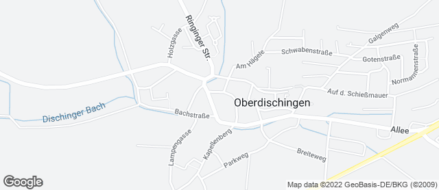 Karte mit Standort von Brot- Und Feinbäckerei Volz