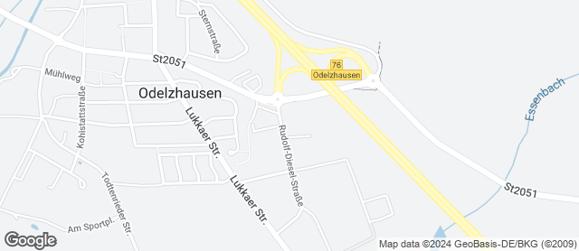 Karte mit Standort von Backstube Wünsche GmbH