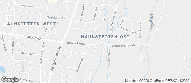 Karte mit Standort von Bäckerei Konditorei Rager GmbH