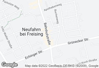 Karte mit Standort von Familienbäckerei Kistenpfennig - Fil. Neufahrn 2