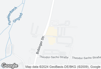 Karte mit Standort von Bäckerei Backstube Wünsche GmbH