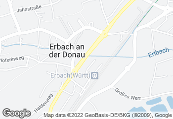 Karte mit Standort von Bäckerei Mäschle OHG