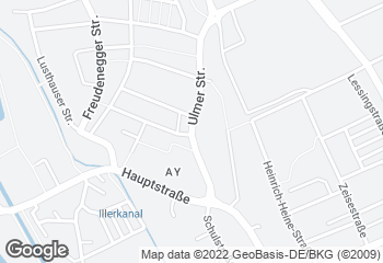 Karte mit Standort von Bäckerei Mäschle OHG