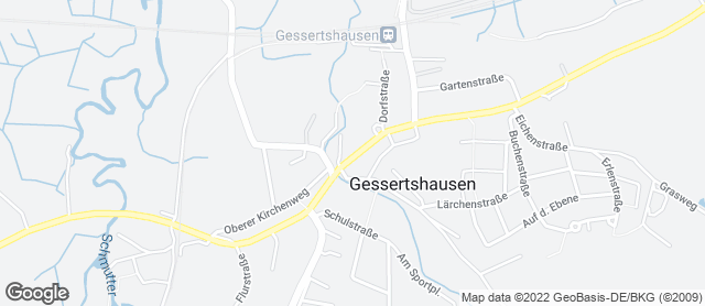 Karte mit Standort von Vollwertbäcker Schneider
