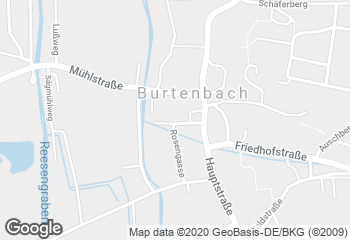 Karte mit Standort von Bäckerei Schuler