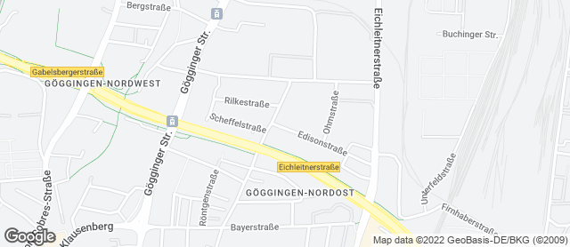 Karte mit Standort von Bäckerei Balletshofer GmbH