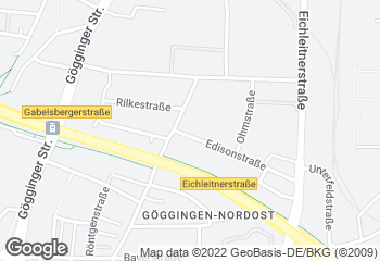 Karte mit Standort von Bäckerei Balletshofer GmbH