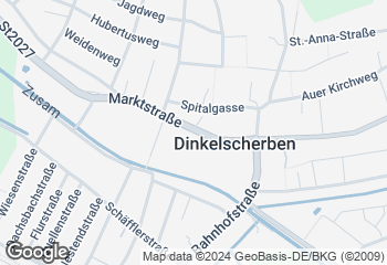 Karte mit Standort von Bäckerei Gleich