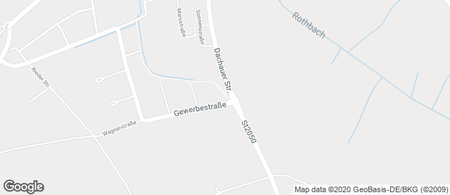 Karte mit Standort von Ihle Rewe Markt Indersdorf