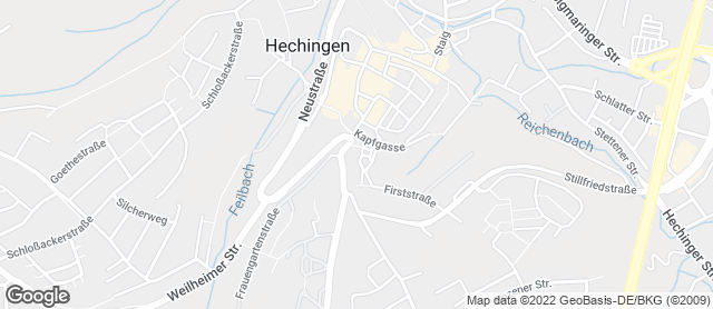 Karte mit Standort von Sternenbäck