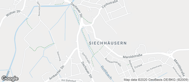 Karte mit Standort von Bäckerei Kornprobst GmbH