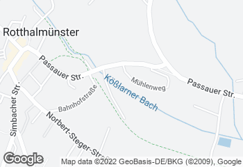 Karte mit Standort von Wagner GmbH - Bäckerei-Konditorei (Netto-Markt)