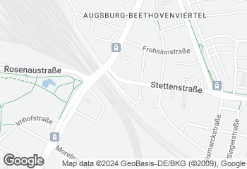 Karte mit Standort von Backstube Wünsche GmbH