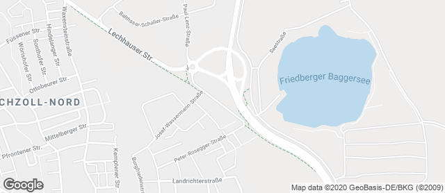 Karte mit Standort von Ihle Edeka Friedberg West