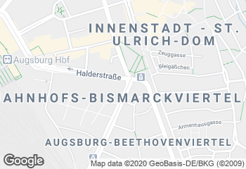 Karte mit Standort von Knolli's Bäckerei Konditorei an der Kaiserhof-Kreuzung