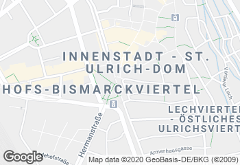 Karte mit Standort von Ihle-Café Königsplatz