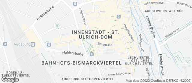 Karte mit Standort von Schubert Bio & Vollwert Bäckerei am Königsplatz