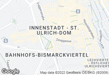 Karte mit Standort von Schubert Bio & Vollwert Bäckerei am Königsplatz