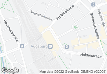 Karte mit Standort von Bäckerei Konditorei Rager GmbH