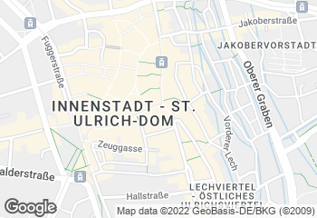 Karte mit Standort von Bäckerei Laxgang - Filiale Moritzplatz