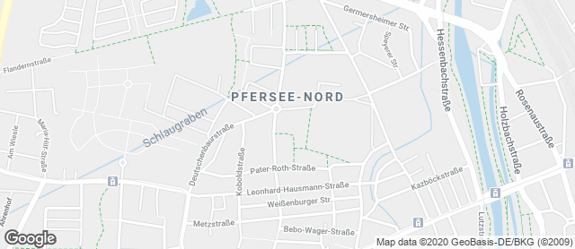 Karte mit Standort von Ihle Edeka Pfersee