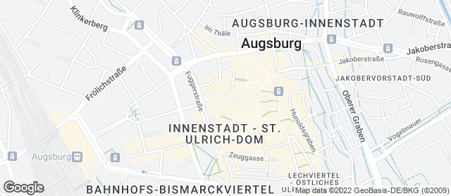 Karte mit Standort von Schubert Bio & Vollwert Bäckerei im Stadtmarkt