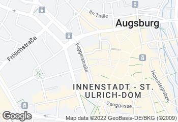 Karte mit Standort von Bäckerei Laxgang - Filiale Stadtmarkt
