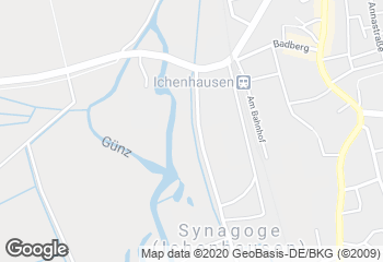 Karte mit Standort von Ihle Rewe Ichenhausen