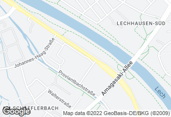 Karte mit Standort von Café himmelgrün