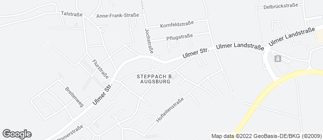 Karte mit Standort von Bäckerei Balletshofer GmbH