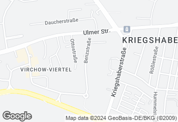 Karte mit Standort von Backstube Wünsche GmbH