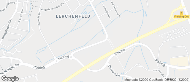 Karte mit Standort von Familienbäckerei Kistenpfennig - Fil. Freising