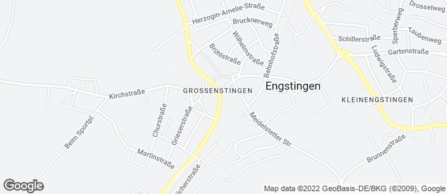 Karte mit Standort von Bäckerei Marquardt Engstingen