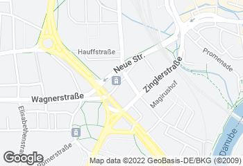 Karte mit Standort von Bäckereibetriebe Betz Gmbh