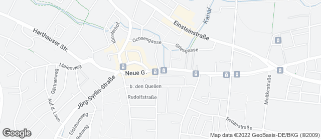 Karte mit Standort von Bäckerei Mäschle OHG