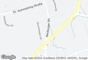 Karte mit Standort von Backstube Wünsche GmbH