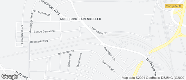 Karte mit Standort von Bäckerei Backstube Wünsche GmbH