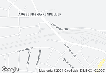 Karte mit Standort von Bäckerei Backstube Wünsche GmbH