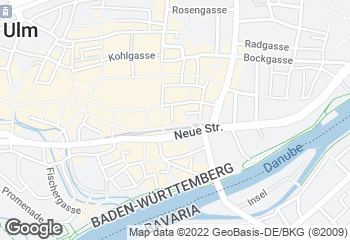 Karte mit Standort von Bäckerei Staib GmbH & Co. KG