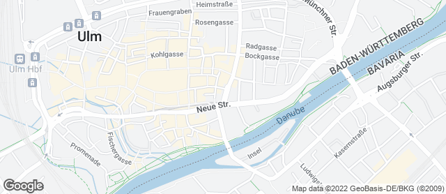Karte mit Standort von Firma Kirsamer's Backstube Gmbh