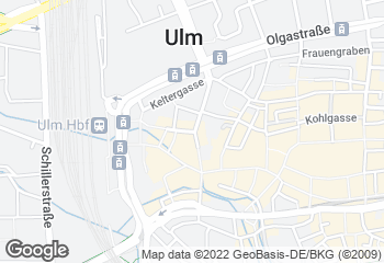 Karte mit Standort von Firma Kirsamer's Backstube Gmbh