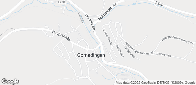 Karte mit Standort von Albkorn Bäckerei-Konditorei Glocker