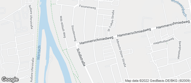 Karte mit Standort von Bäckerei Laxgang - Filiale Firnhaberau