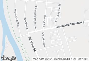 Karte mit Standort von Bäckerei Laxgang - Filiale Firnhaberau