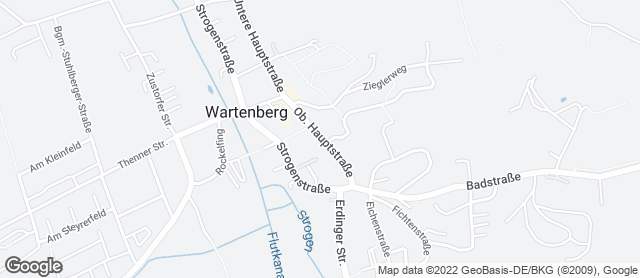 Karte mit Standort von Bäckerei Grundner GmbH
