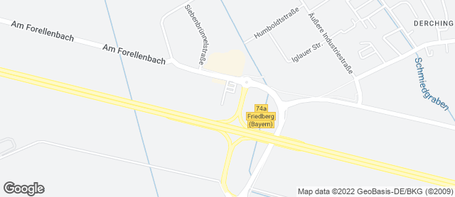 Karte mit Standort von Stadtbäckerei Scharold OHG