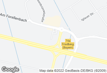Karte mit Standort von Stadtbäckerei Scharold OHG