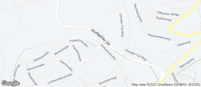 Karte mit Standort von Bäckerei Staib GmbH & Co. KG